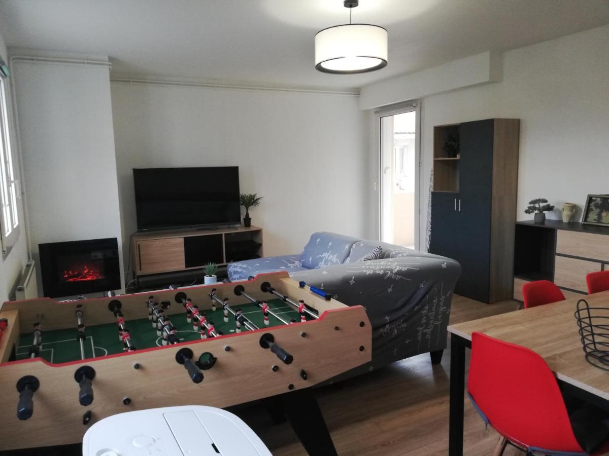 Apartamento Grand T3 Avec Clim, Parking Et Terrasse Privative - Agén Exterior foto