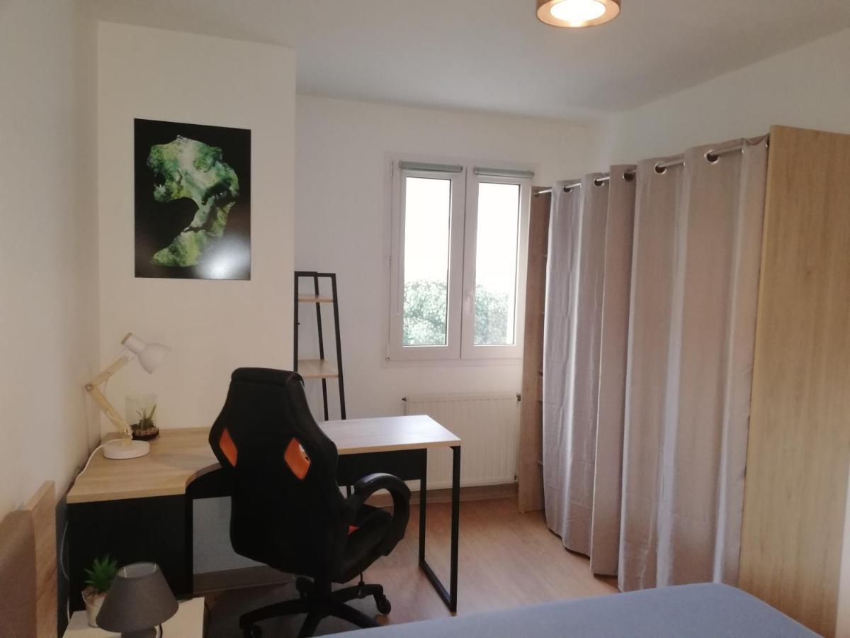 Apartamento Grand T3 Avec Clim, Parking Et Terrasse Privative - Agén Exterior foto